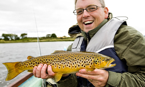 loch eye brown trout