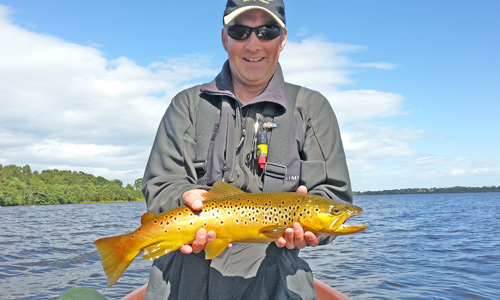 loch eye brown trout